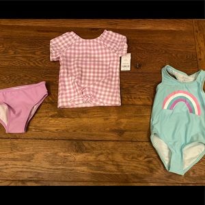 Toddler Girls Bathing Suits
